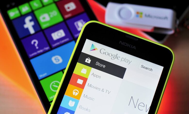 Google Play لنظام Windows Phone