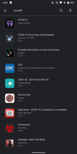 play google coronavirus search 3