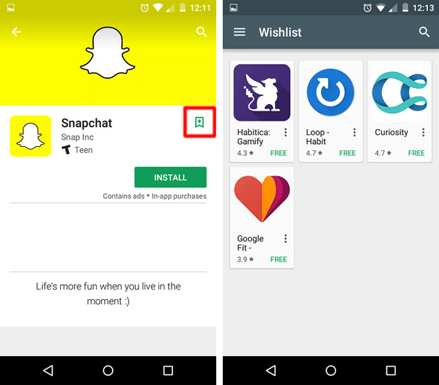 إنشاء قائمة Wishlist