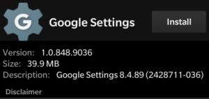 الطريقة الأولى لتنزيل متجر Google Play لنظام التشغيل BlackBerry OS 2
